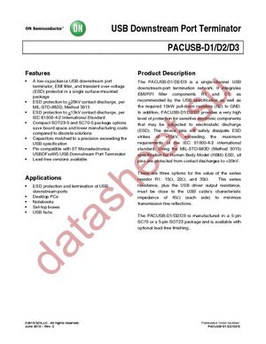 PACUSB-D1Y5R datasheet  